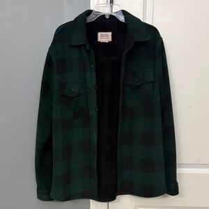 Boston Traders Green and Black Performance Jacket